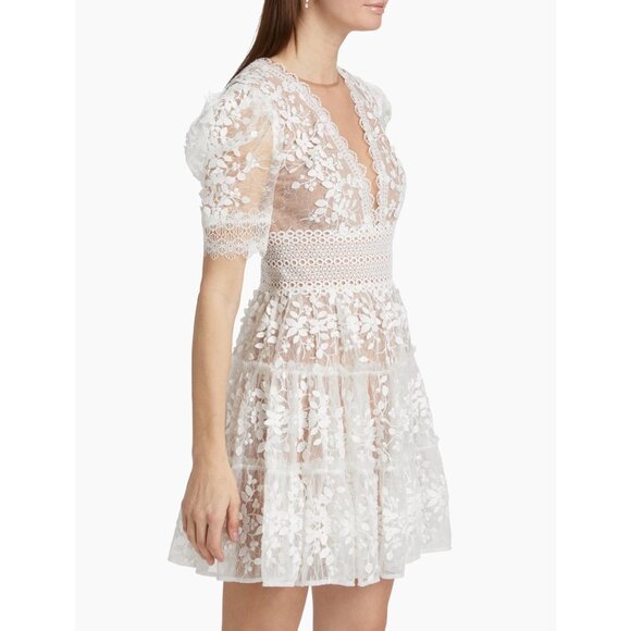 Bronx and Banco Megan Lace Minidress Size S - Picture 6 of 11